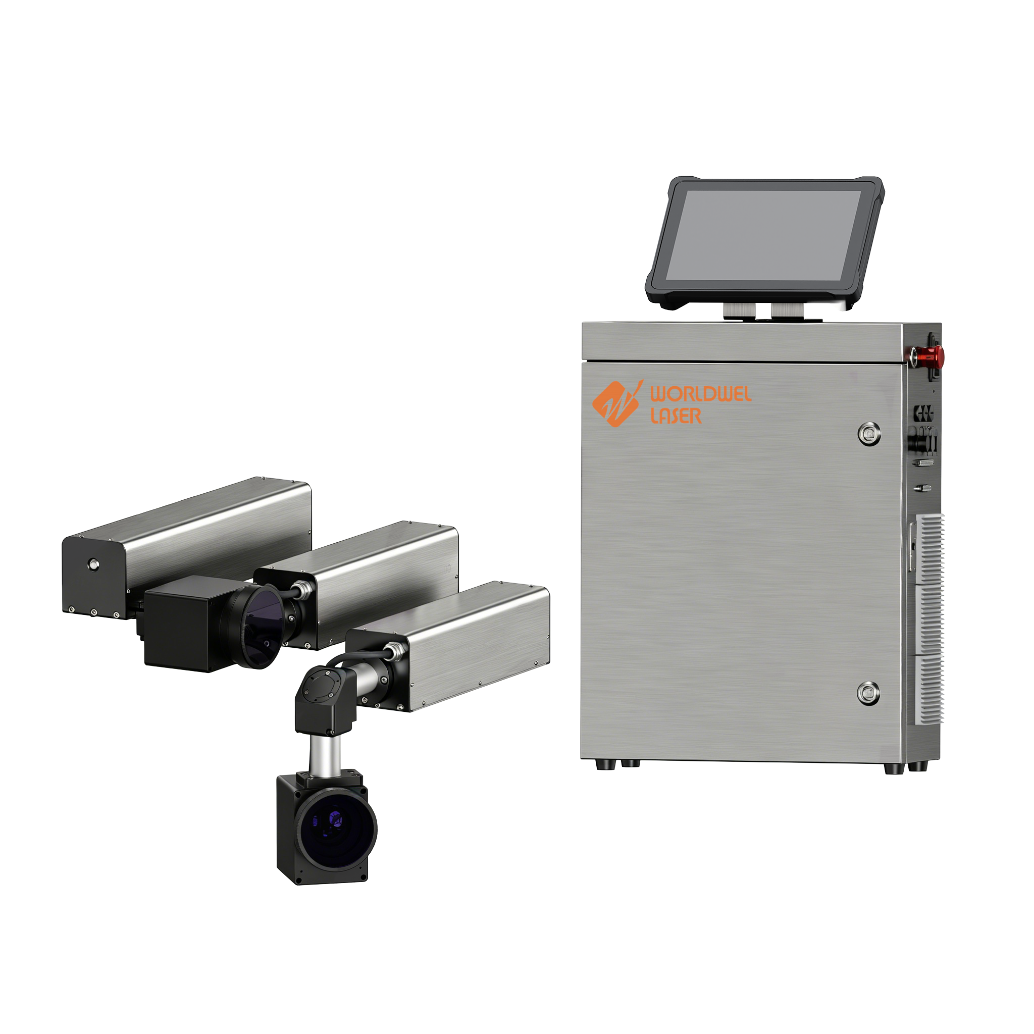 Fiber flying Laser marking machine